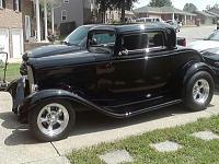 My dads 32 Ford 3 window coupe